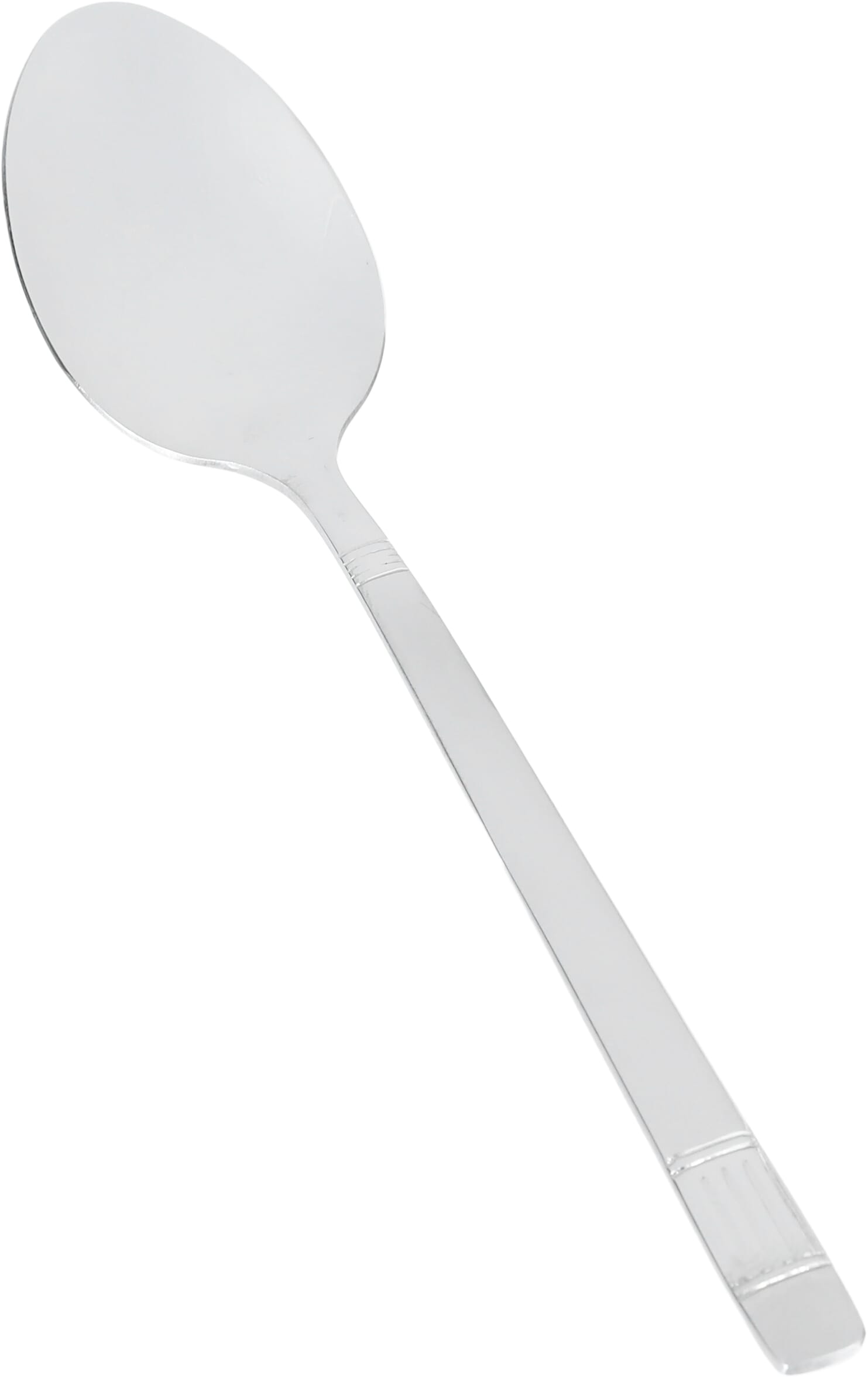 طقم ملاعق شاي استيل السيف غاليري، 6 قطع، منقوش - فضي product image 2