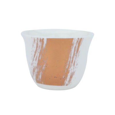 Al Saif Gallery porcelain coffee cup set, 12 pieces - white product image 1