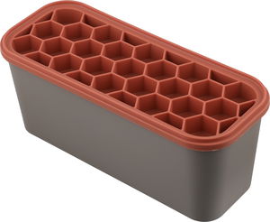 Al Saif Gallery Plastic Ice Cube Tray, 26x10x11 cm - Cappuccino product image 2