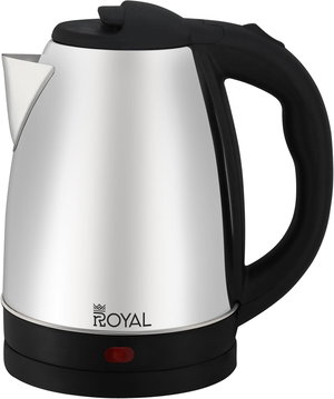 غلاية رويال، 1500 واط، 1.8 لتر، RA-EK1827 - فضي اسود product image