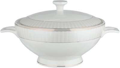 طقم سفرة بورسلان السيف غاليري، 86 قطعة، رسومات خطية - أبيض ذهبي product image 13