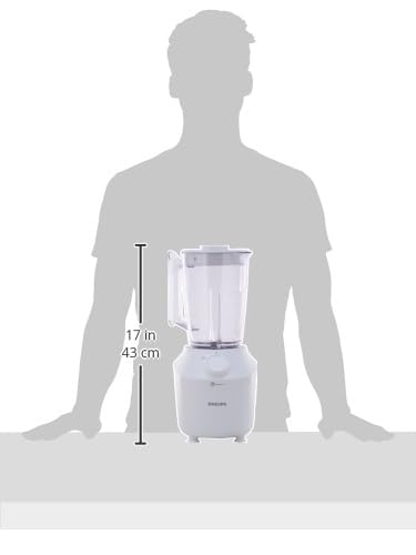 خلاط كهربائي فيليبس سيريس 3000، 450 واط، 1.9 لتر، HR2041/50 - ابيض product image 5