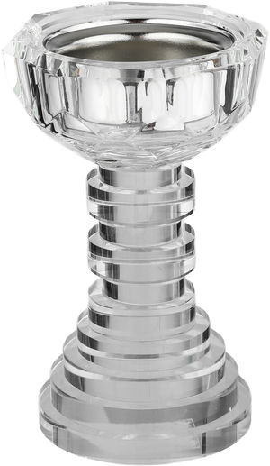 مبخرة زجاج السيف غاليري، 9×9×15 سم - شفاف product image