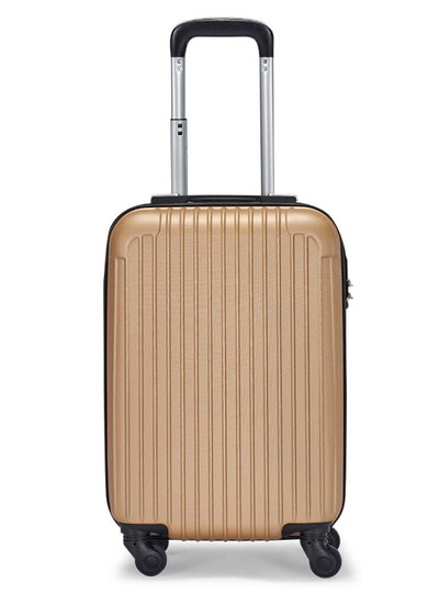 طقم شنط سفر ABS ليمرا، 3 مقاسات، 4 عجلات، WM-217-3PCS - ذهبي product image 5