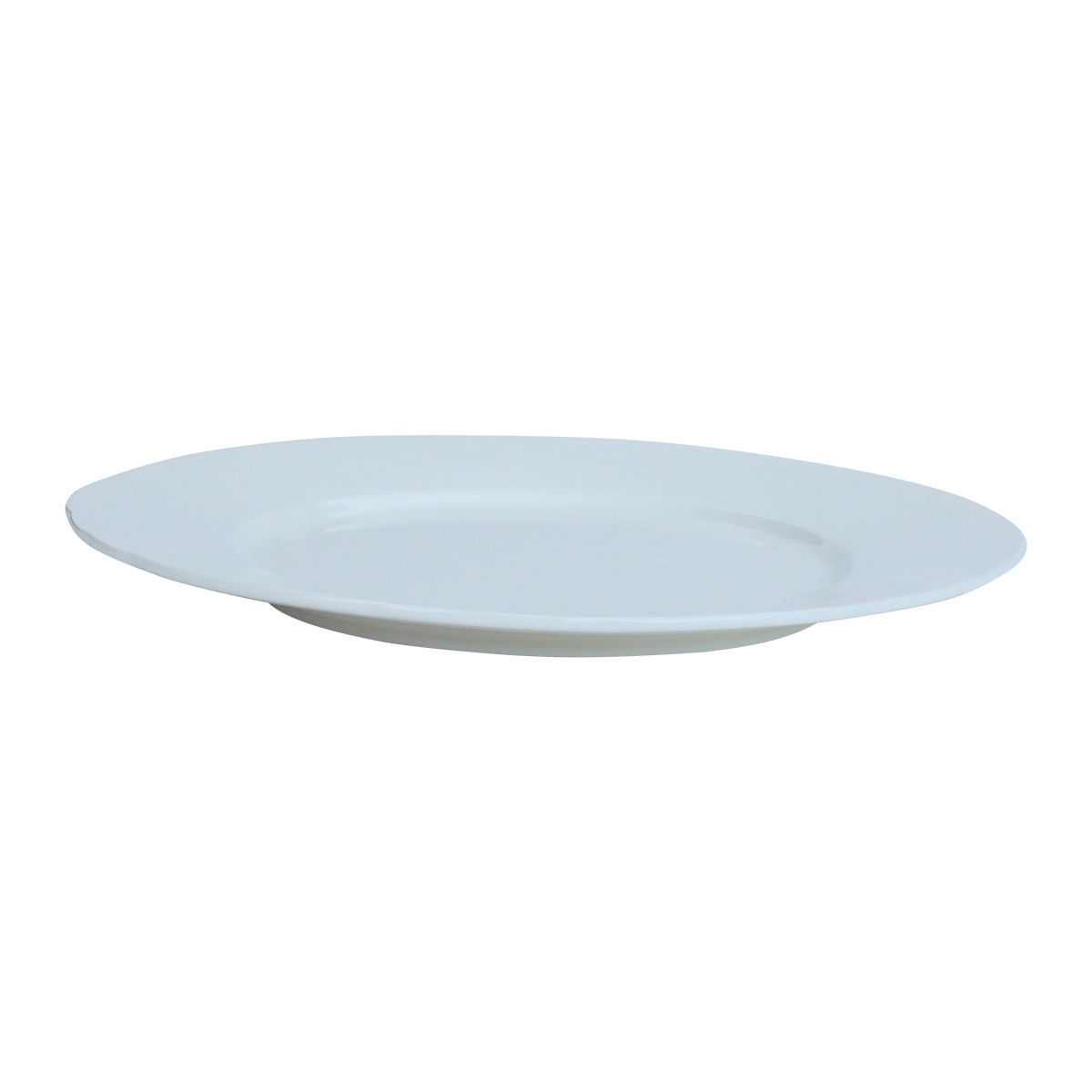 Al Saif Gallery porcelain plate, 8 inches, flat round - white product image 4