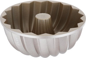 MARISSA LOUNINA Classic Granite Cake Mold, 16x16x6 cm - Gold product image 2