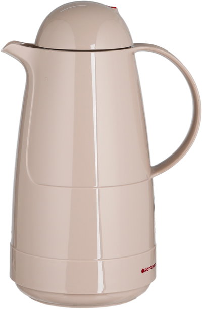 Rotpont 210 Thermos, 1 Liter, Glass Inner Container, Plastic Outer Body - Light Brown product image 2
