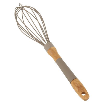 خفاق بيض سيليكون السيف غاليري، بيد خشب، 10 انش - بني product image 1