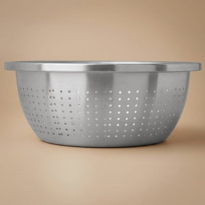 Al Saif Gallery Steel Food Strainer, 28 cm - Silver product image