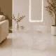 طقم طاولات اكرليك، 5 قطع - شفاف فضى product image 1