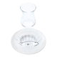 طقم بيالات شاي زجاج السيف غاليري، 12 قطع - شفاف product image 2