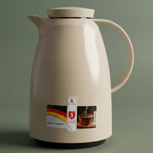Alrhine Marcotec Thermos, 1.5 liters, glass inner container, plastic outer shell - brown product image