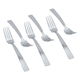 Al Saif Gallery steel spoon set, 24 pieces - silver product image 2