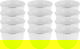 Al Saif Gallery Porcelain Arabic Coffee Cup Set, 12 Pieces - White product image 1