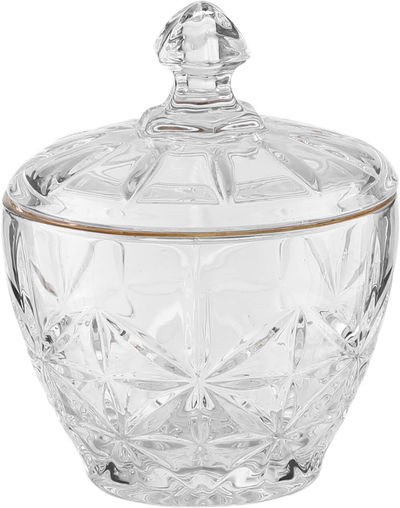 طقم تقديم فناجين قهوة وبيالات شاي زجاج السيف غاليري، 26 قطعة - شفاف product image 4