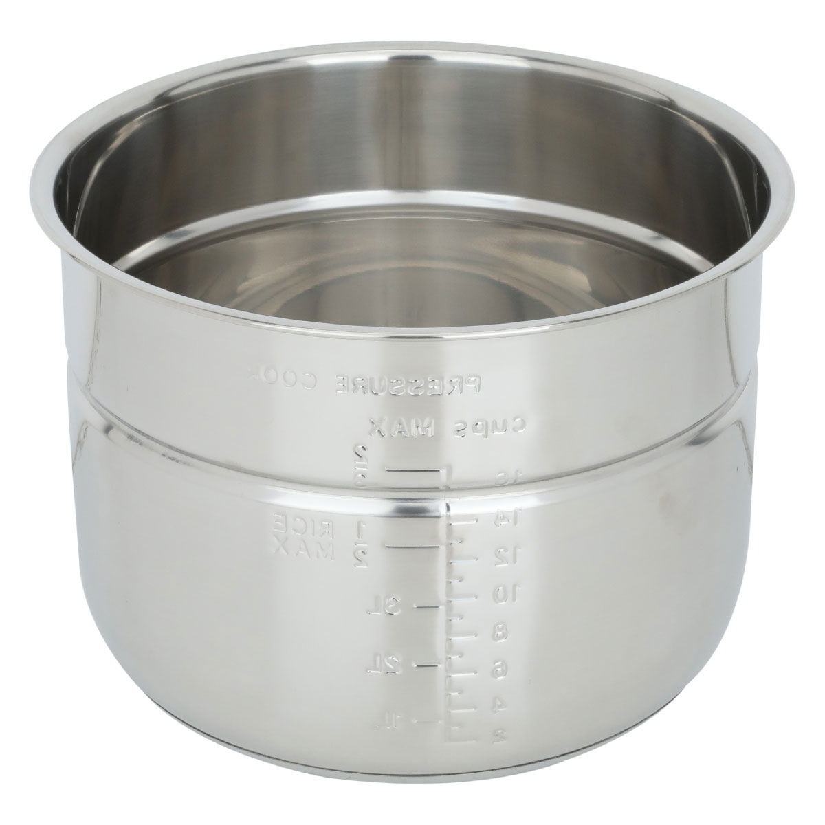 Al Saif Gallery Steel Inner Pot, Edison Pressure Cooker, 8 Liters - Silver product image 2