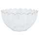 Al Saif Gallery glass bowl, 6.5 x 12 cm, deep round - clear product image 1