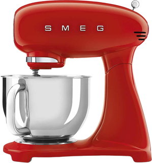 عجانة المونيوم سميج ريترو، 800 واط، 4.8 لتر، 10 سرعات، وعاء، SMF03RDUK - احمر product image