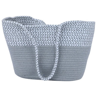 Al Saif Gallery Canvas Thermos Bag, 43 x 25 cm - Gray White product image 2