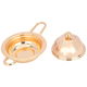 Al Saif Gallery Steel Date, Round, Cover, Hand - Gold product image 1