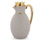 Al Saif Gallery Pineapple Everest Thermos, 1 liter, thermal glass inner container, plastic outer shell - light beige product image 1