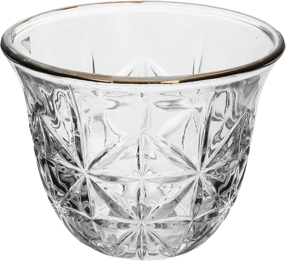 Al Saif Gallery Max glass coffee cup set, 60 ml, 6 pieces - transparent product image 2