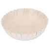 Al Saif Gallery painted iron serving bowl, 19 x 19 x 6 cm, deep, round - light beige product image 2
