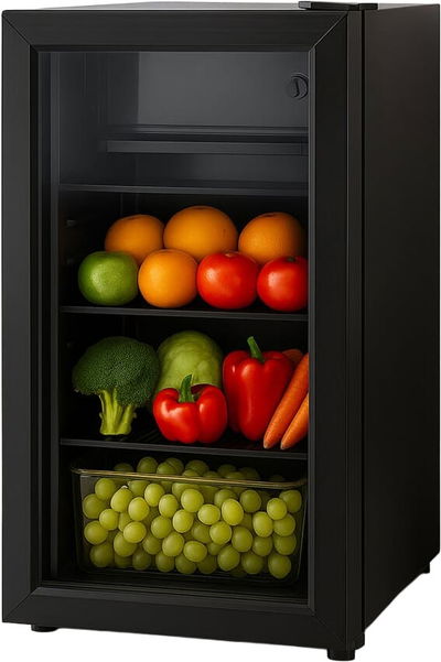 ثلاجة ميني بار دانسات، 83 لتر، 2.9 قدم، DAN210SC - اسود product image 2