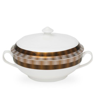 Al Saif Gallery Porcelain Dinner Set, 86 Pieces - Black product image 2