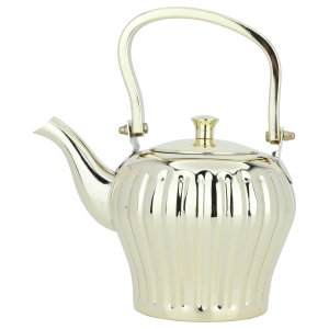 Alsaif Gallery Tuwaiq Steel Teapot, 1.2 Liter - Gold product image