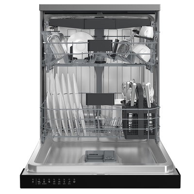 غسالة صحون اريستون، 15 مكان، 8 برامج، شاشة ليد، انفرتر، ARDF658DI3XSA - فضي product image 3