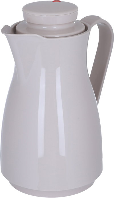 Rotpont thermos, 1 liter, glass inner container, plastic outer shell - dark beige product image 3