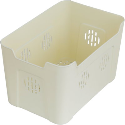 علبة تخزين أكريليك السيف غاليري، 30x24x14 سم، غطاء، مستطيل، 2 خانة - شفاف product image 6