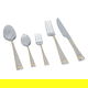 طقم ملاعق استيل السيف غاليري، 72 قطعة، نقش ذهبي، بشنطة جلد - فضي product image 4