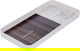 Al Saif Gallery Plastic Serving Tray, 30 x 15 x 2.5 cm, Rectangle - White Brown product image 2