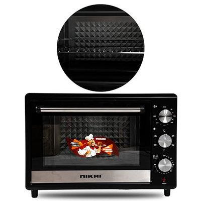 فرن كهربائي نيكاي، 1500 واط، 36 لتر، NT655RX2 - اسود product image 3
