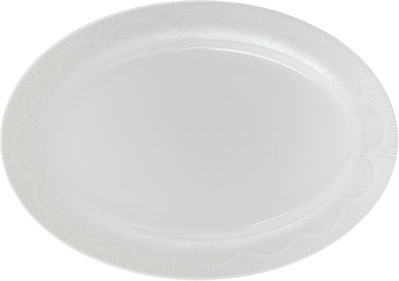 طقم سفرة بورسلان السيف غاليري، 44 قطعة، حواف مزخرفة - ابيض product image 13