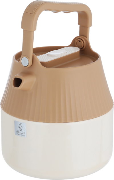 Reema Steel Al Saif Gallery Thermos, 1 liter - Brown Beige product image 4
