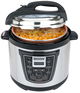 Edison Electric Pressure Pot, Tefal Inner Pot, 1300 watt, 8L, 8 Cooking Functions, VT-802D - Silver Black product image 1