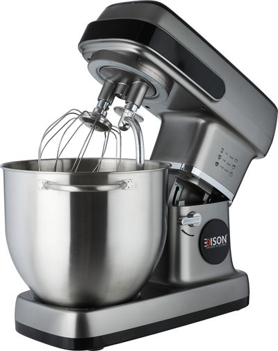 Raptor Edison SM-A02PS Electric Stand Mixer, 10 Liters, 1500 Watts, 50.5 x 30.7 x 48.9 cm, 12 Speeds, Touchscreen, Built-in Scale - Black Silver product image 8