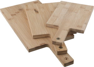 طقم لوح تقطيع خشب اكسلانت هاوس وير، 3 قطع - خشبي فاتح product image 2