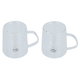 Al Saif Gallery glass cup set, 300 ml, 2 pieces - clear product image 2