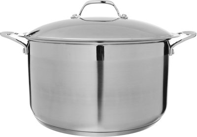 RockyAl Saif Gallery Steel Pot, 28 cm, with silicone handle - silver product image 3