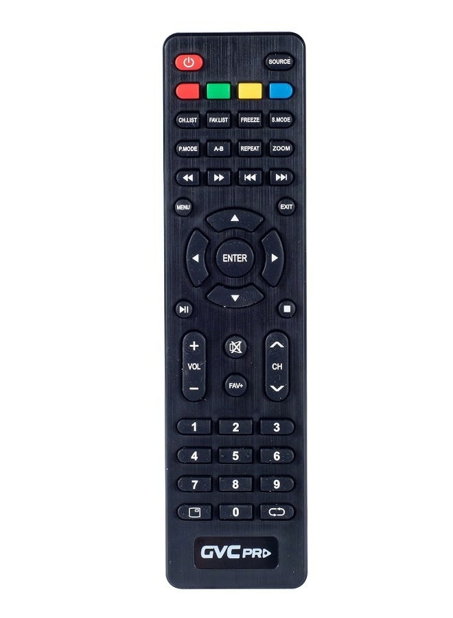 تلفزيون LED جي في سي برو، 43 بوصة، FHD، GVC-43TAF5100 - اسود مع حامل هدية product image 3