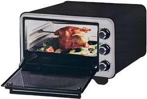 فرن بشواية كومتل، 3200 واط، 36 لتر، KF3200/22 - اسود product image