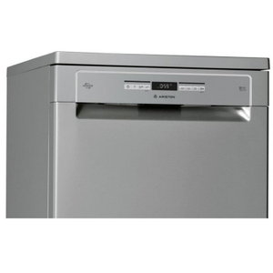 غسالة صحون اريستون، 15 مكان، 10 برامج، شاشة ليد، LFO3P31WLX60HZ - فضي product image 2