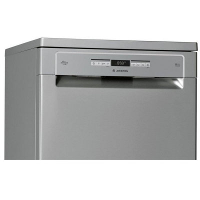 غسالة صحون اريستون، 15 مكان، 10 برامج، شاشة ليد، LFO3P31WLX60HZ - فضي product image 2
