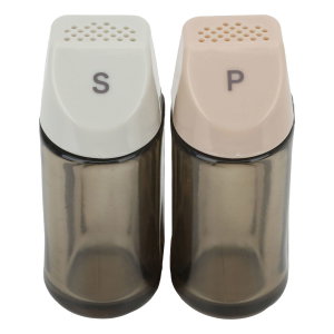 طقم ملاحة وبهارات بلاستيك السيف غاليري، اثنين حبة - شفاف product image 2