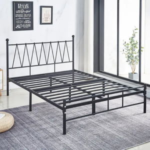 سرير مودرن حديد، 35×120×190 سم - أسود product image 2