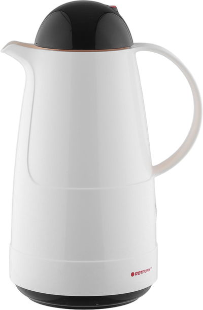 ترمس روتبونت، 1 لتر، الخامة الداخلية زجاج حراري - ابيض اسود product image 1